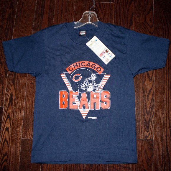 3/$55❤️vintage 1984 CHICAGO BEARS Screen Stars Best single stitch kids t-shirt - Picture 1 of 12